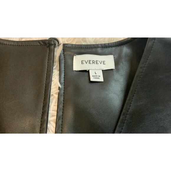 Evereve Elodie Shift Dress faux leather - Picture 12 of 12